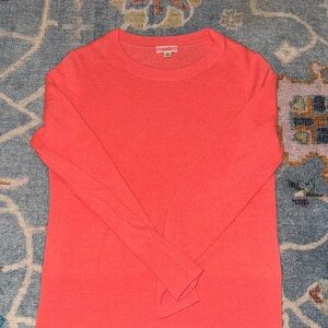 J. Crew Women's Bright Coral Sweater